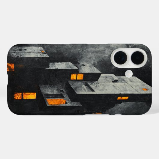 The Weight of Gray Case-Mate iPhone Case (Achterkant (horizontaal))