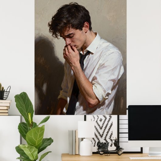 The Weight of Silence or After Hours Poster (Thuiskantoor)