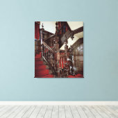 The Well trap, c.1600 Canvas Afdruk (Insitu (Houten vloer))