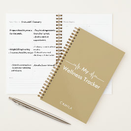 The Wellness Edit | Minimal Health Planner 2026