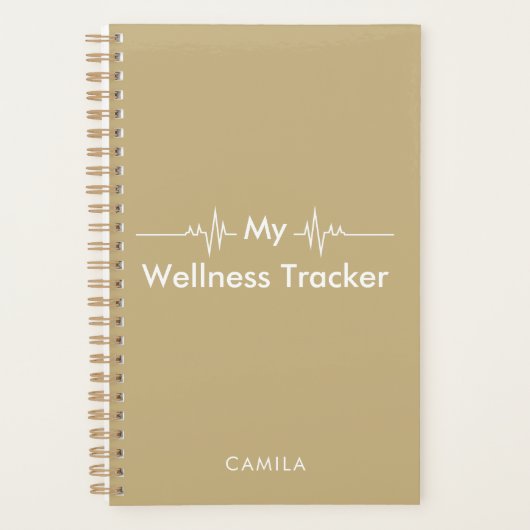 The Wellness Edit | Minimal Health Planner 2026 (Voorkant)