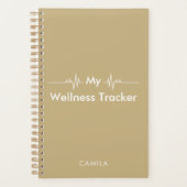 The Wellness Edit | Minimalistische Gezondheidspla Planner (Voorkant)