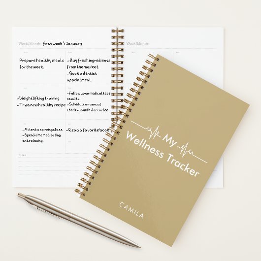 The Wellness Edit | Minimalistische Gezondheidspla Planner