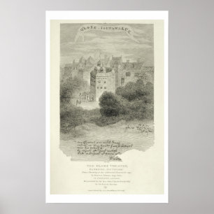 The Wereldbol Theater, Bankside, Southwark, na een Poster