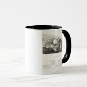 The Wereldbol Theater, c.1647, gepubliceerd door R Mok (Voorkant rechts)