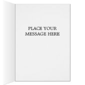 The Werewolf Curse Wenskaart - aangepast bericht (Binnen (Rechts))