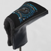 The West Coast California Surfing Golfheadcover (3/4 voorkant)