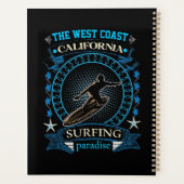 The West Coast California Surfing Planner (Achterkant)