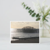 The West Pier in Hove Briefkaart (Staand voorkant)