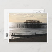 The West Pier in Hove Briefkaart (Voorkant / Achterkant)