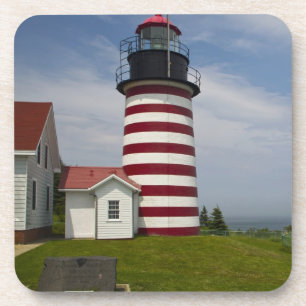 The West Quoddy Head Lighthouse State Park Bier Onderzetter