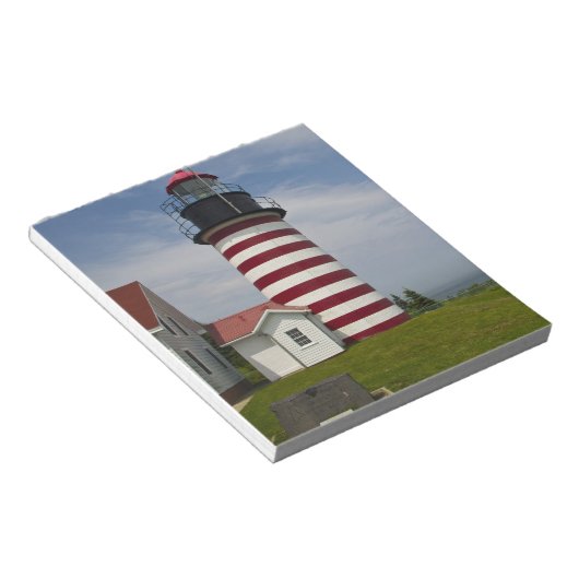The West Quoddy Head Lighthouse State Park Notitieblok (Schuin)