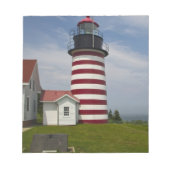 The West Quoddy Head Lighthouse State Park Notitieblok (Voorkant)