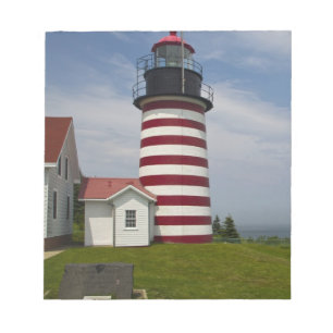 The West Quoddy Head Lighthouse State Park Notitieblok