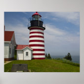 The West Quoddy Head Lighthouse State Park Poster (Voorkant)