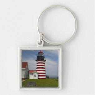 The West Quoddy Head Lighthouse State Park Sleutelhanger