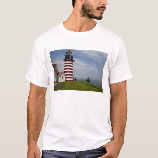 The West Quoddy Head Lighthouse State Park T-shirt (Voorkant)