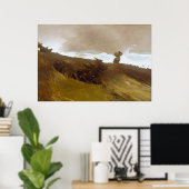 The West Wind, van Winslow Homer Poster (Thuiskantoor)