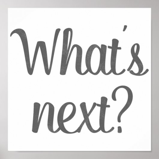 The West Wing Whats Next Poster (Voorkant)