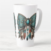 the western bow style latte mok (Rechterhoek)