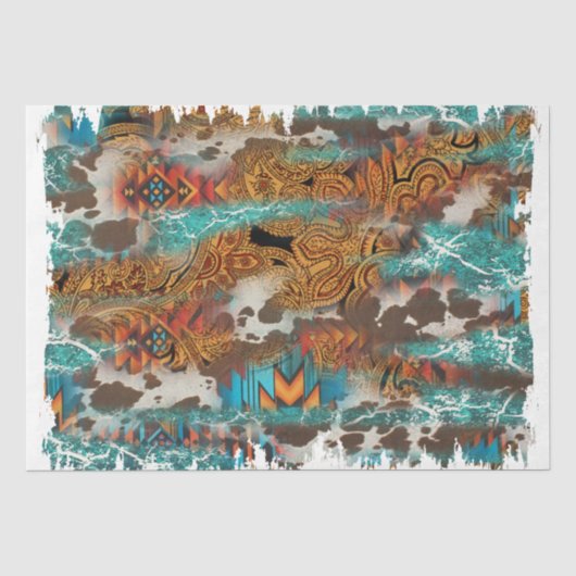The Western Series Design 16 Tissuepapier (Voorkant)