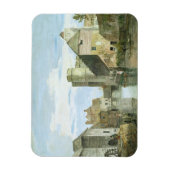 The Westgate, Canterbury (lichaamskleur op papier) Magneet (Verticaal)