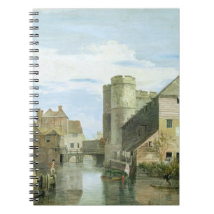 The Westgate, Canterbury (lichaamskleur op papier) Notitieboek