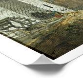 The Westgate, Canterbury (lichaamskleur op papier) Poster (Hoek)