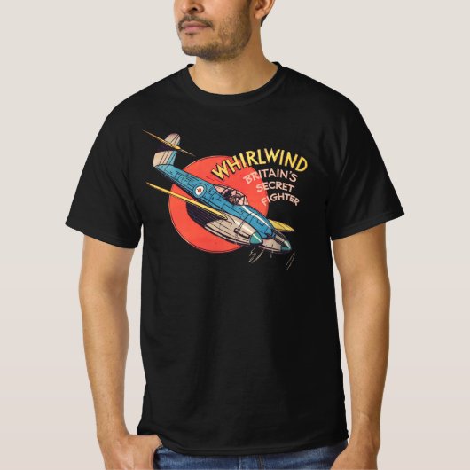 The Westland Whirlwind - WW2 Fighter T-shirt (Voorkant)