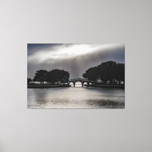 The Whalehead Bridge Canvas Afdruk (Voorkant)