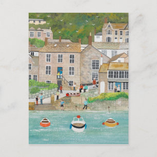 The Wharf at Mousehole Briefkaart