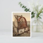 The Wheel, Laxey, Isle of Man, England Briefkaart (Staand voorkant)