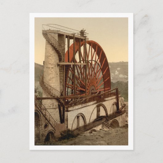 The Wheel, Laxey, Isle of Man, England Briefkaart (Voorkant)