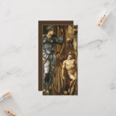 The Wheel of Fortune (door Edward Burne-Jones) Kaart (Voorkant / Achterkant in situ)