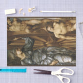 The Wheel of Fortune (door Edward Burne-Jones) Tissuepapier (Craft)