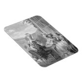 The Whist Party, 1783, gegraveerd door Jean Dambru Magneet (Rechterzijde)