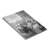 The Whist Party, 1783, gegraveerd door Jean Dambru Notitieboek (Rechterzijde)