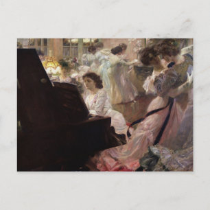 The White Ball, 1903 Briefkaart