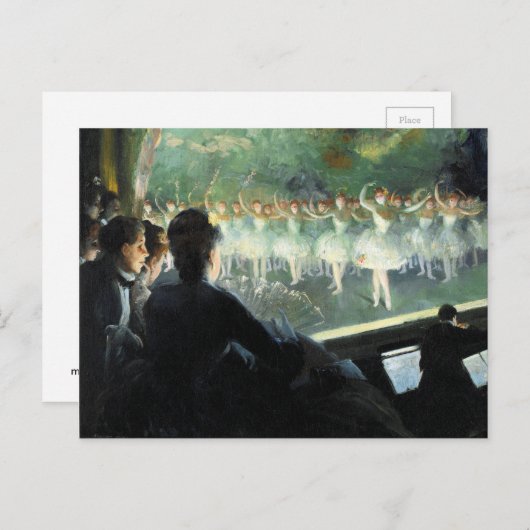 The White Ballet Briefkaart (Voorkant / Achterkant)