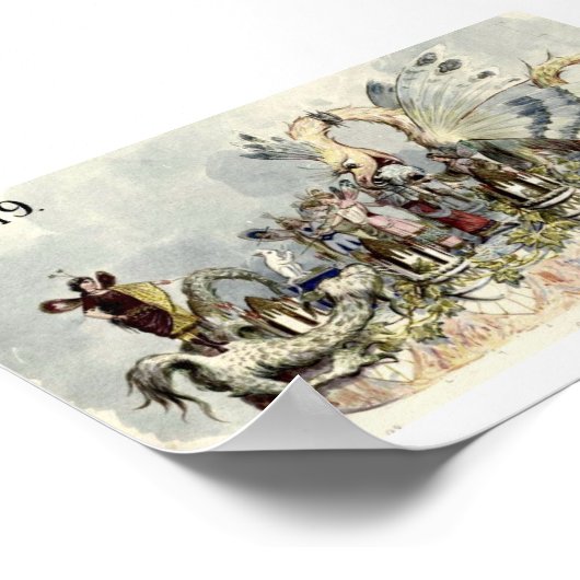 The White Cat Proteus Parade 1900 Poster (Hoek)