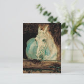 The White Horse Gazelle - Henri Toulouse-Lautrec Briefkaart (Staand voorkant)