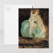 The White Horse Gazelle - Henri Toulouse-Lautrec Briefkaart (Voorkant / Achterkant)