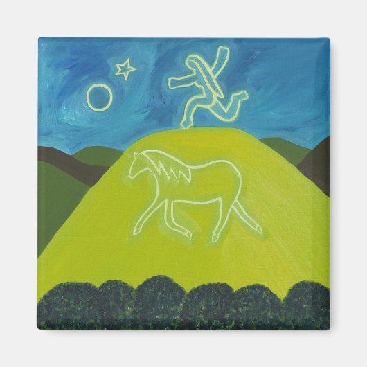 The White Horse in Somerset 2011 Magneet (Voorkant)