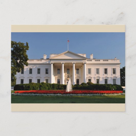 The White House, Washington D.C., USA Briefkaart (Voorkant)