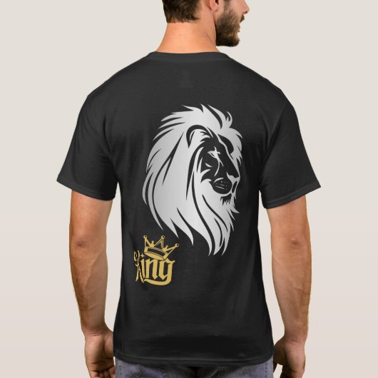 The White Lion King T-shirt (Achterkant)