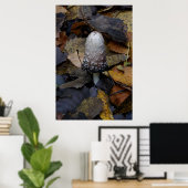 The White Mushroom Poster (Thuiskantoor)