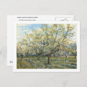 The White Orchard (F403) Van Gogh Fine Art Briefkaart (Voorkant / Achterkant)