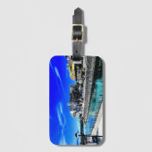 The White Phanto ラゲッジタグ Bagagelabel (Voorkant (verticaal))