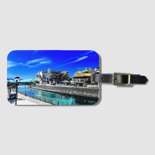 The White Phanto ラゲッジタグ Bagagelabel (Voorkant (horizontaal))