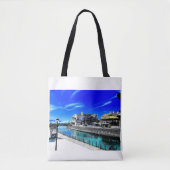 The White Phanto Tote Bag (Voorkant)